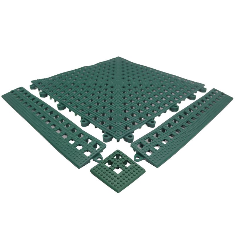 Bordure pour dalle en vinyle épaisseur 13 mm vert