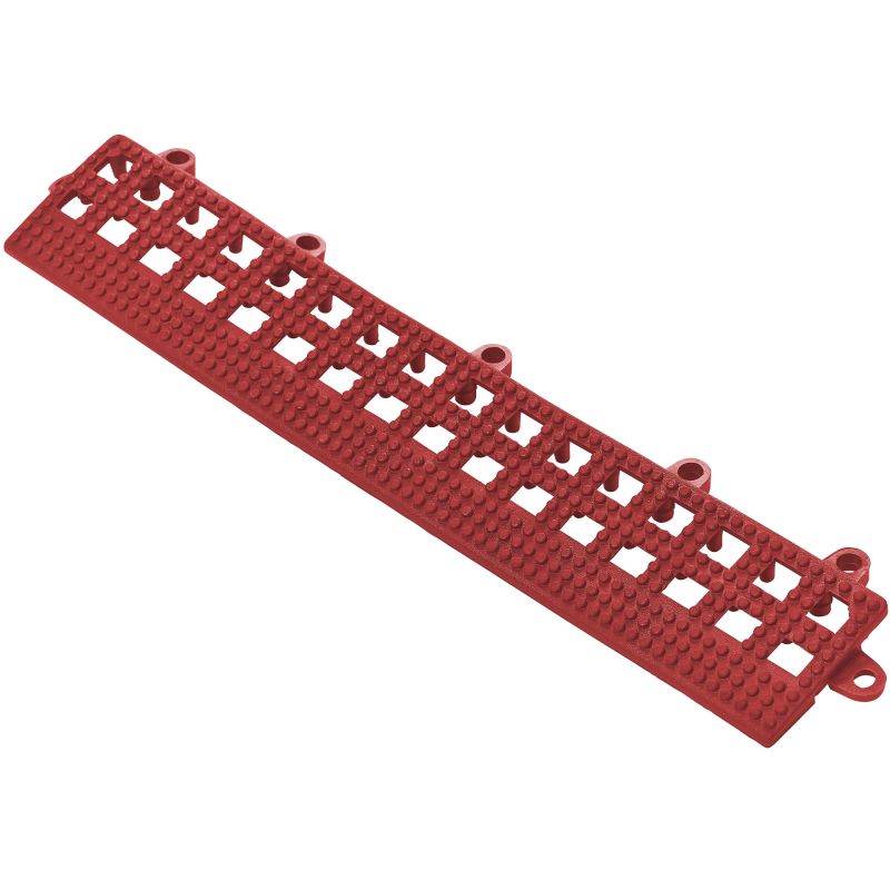 Bordure pour dalle en vinyle épaisseur 13 mm rouge male