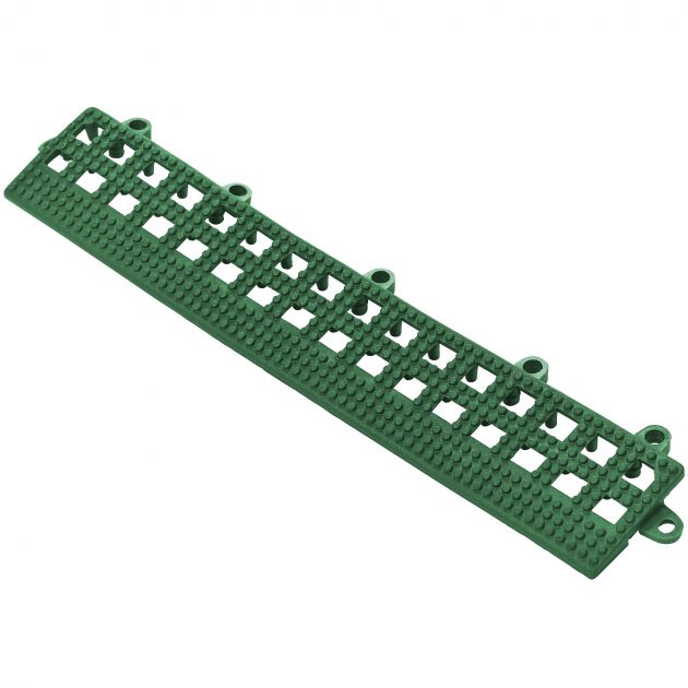 Bordure pour dalle en vinyle épaisseur 13 mm vert male