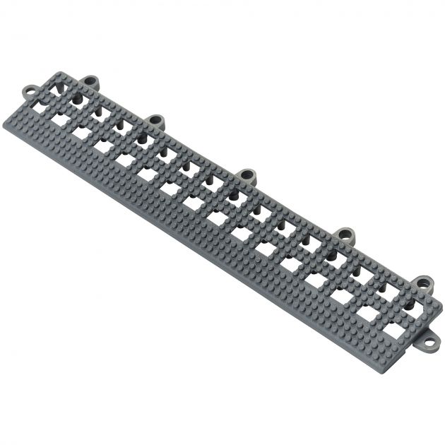 Bordure pour dalle en vinyle épaisseur 13 mm gris male