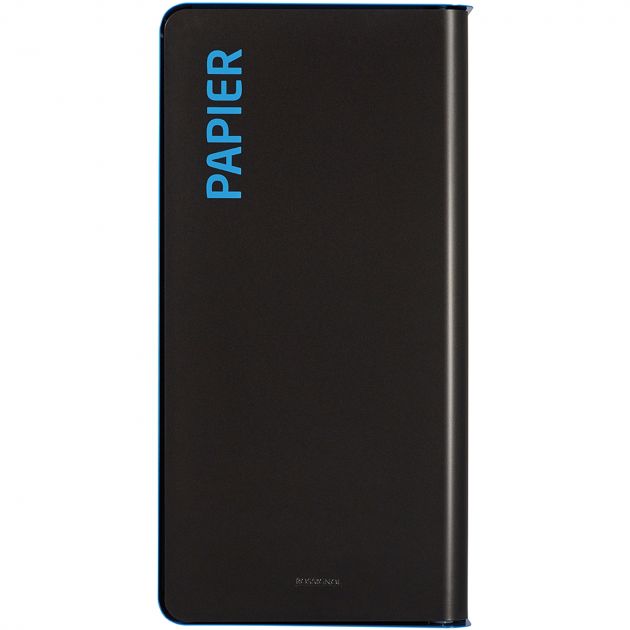 Poubelle de tri en métal gris Cubatri papier face