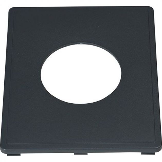 Ouverture rond pour poubelle de tri sélectif