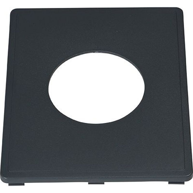 Ouverture rond pour poubelle de tri sélectif