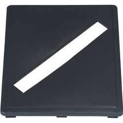 Ouverture fente pour poubelle de tri sélectif