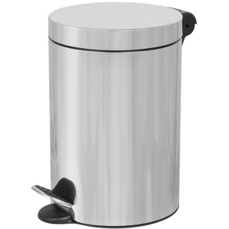 COLLECTEUR à pédale 3L métal profil gris