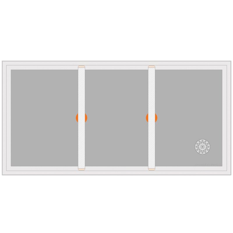 Bac de récupération schema