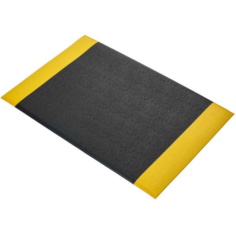 Tapis orthomat standard 9,5 mm sur mesure jaune/noir 90 cm