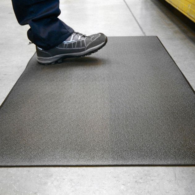 Tapis orthomat standard 9,5 mm sur mesure noir pied