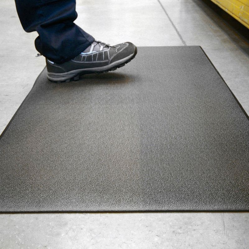 Tapis orthomat standard 9,5 mm sur mesure noir pied