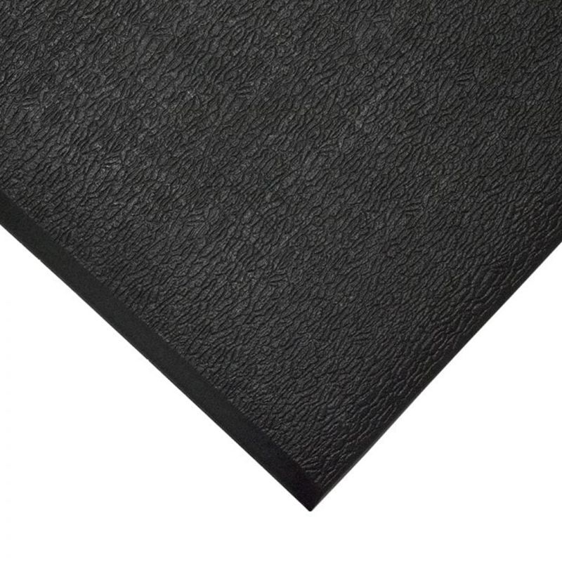 Tapis orthomat standard 9,5 mm sur mesure noir coin