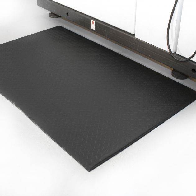 Tapis diamond orthomat standard 9,5 mm sur mesure noir ambiance