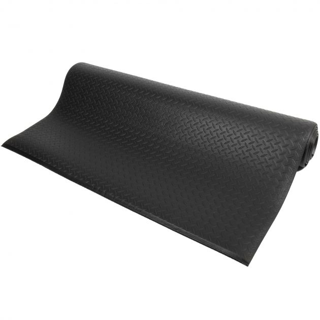 Tapis diamond orthomat standard 9,5 mm sur mesure noir 120cm