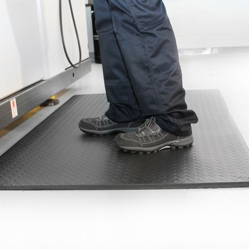 Tapis diamond orthomat standard 9,5 mm sur mesure noir pieds