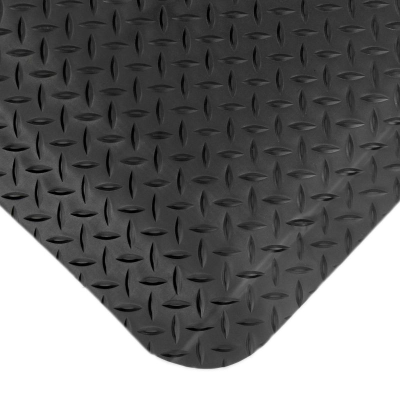 Tapis orthomat regen 70% recyclé 15 mm sur mesure noir angle