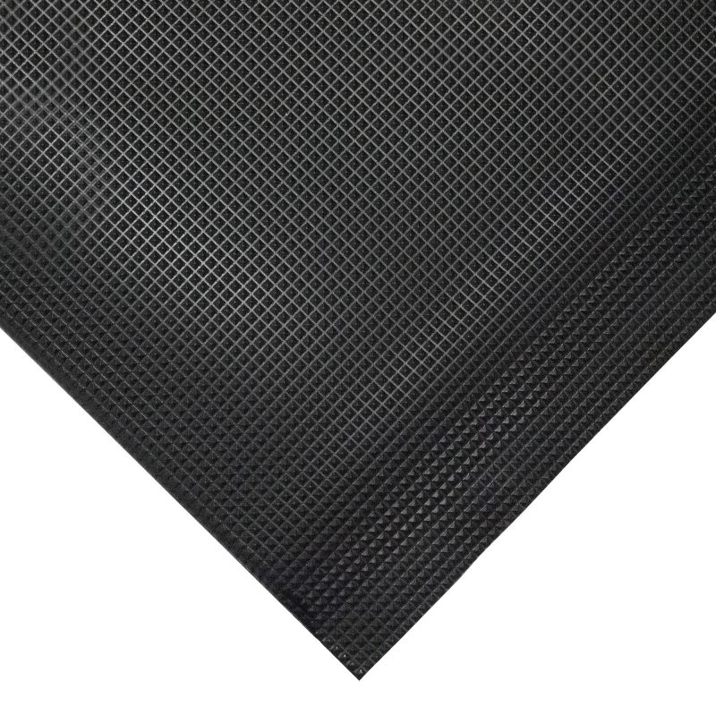 Tapis orthomat ultimate 15 mm noir sur mesure angle
