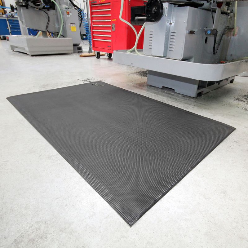 Tapis orthomat ultimate 15 mm noir sur mesure sol