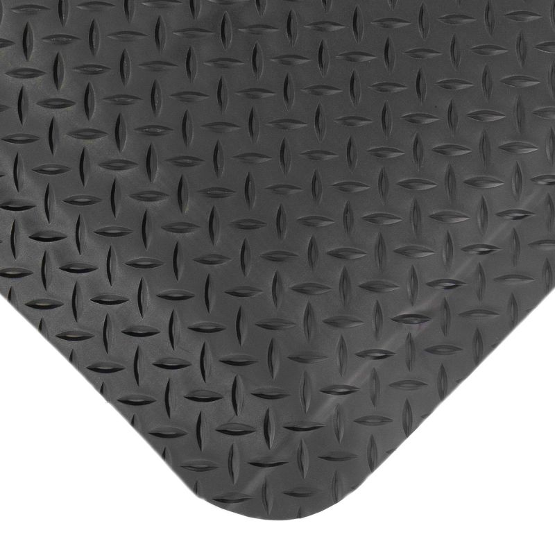 Tapis deckplate 15 mm sur mesure noir angle