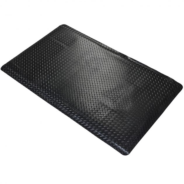Tapis deckplate 15 mm sur mesure noir 90 cm