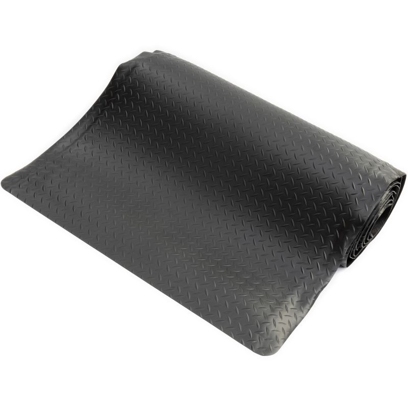 Tapis deckplate 15 mm sur mesure noir 120 cm