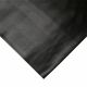 Tapis caoutchouc strié noir sur mesure