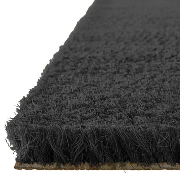 Tapis coco qualité supérieure TAP HM gris anthracite