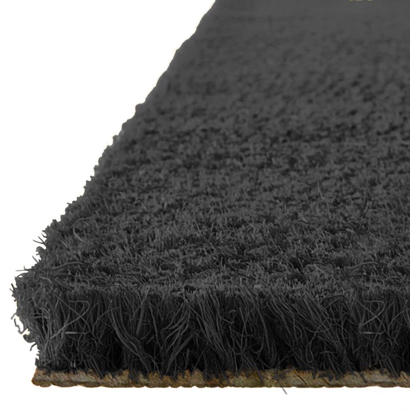 Tapis coco qualité supérieure TAP HM gris anthracite