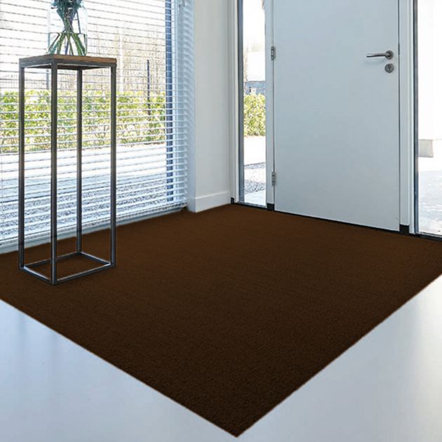 Tapis coco qualité supérieure TAP HM marron foncé ambiance