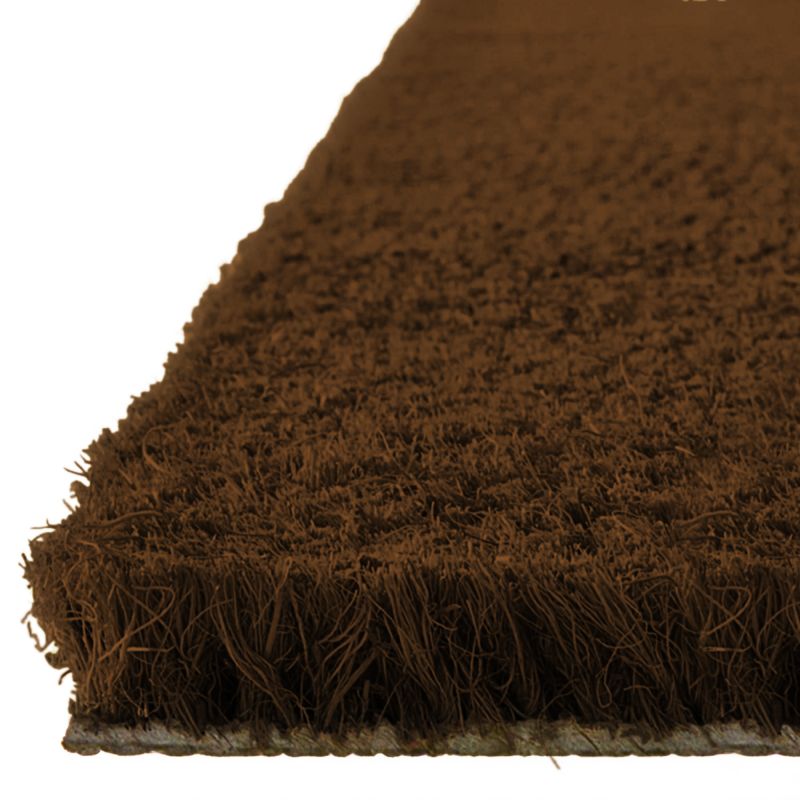 Tapis coco qualité supérieure TAP HM marron foncé