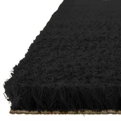 Tapis coco Dencity sur mesure noir