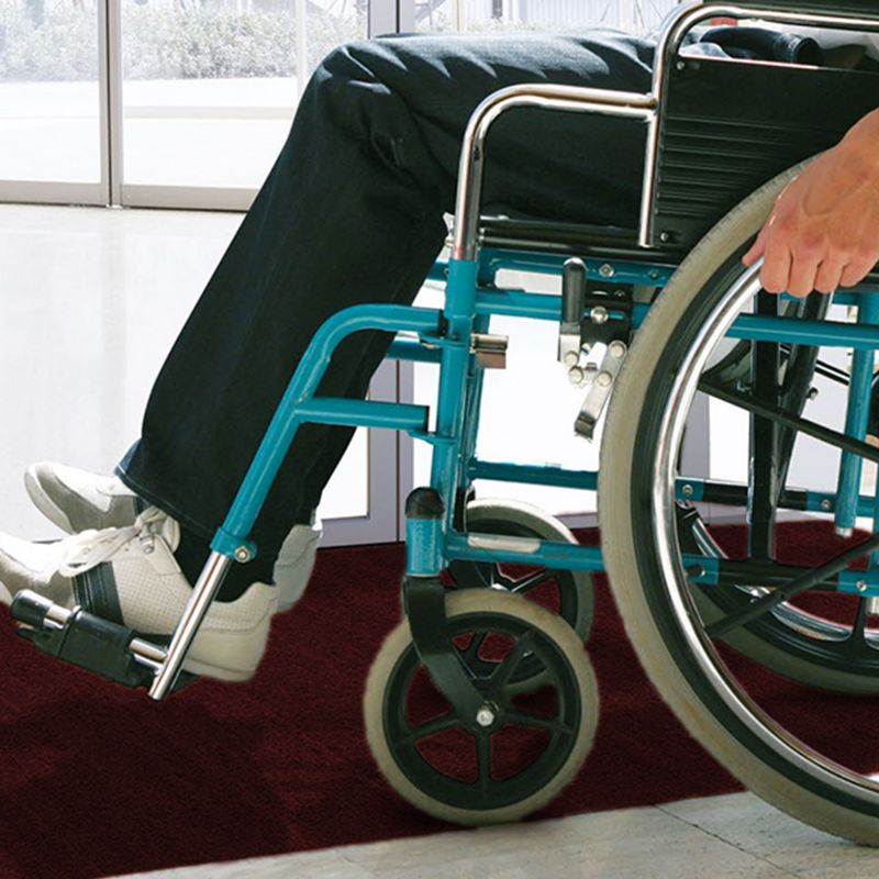 Tapis coco Dencity sur mesure rouge PMR