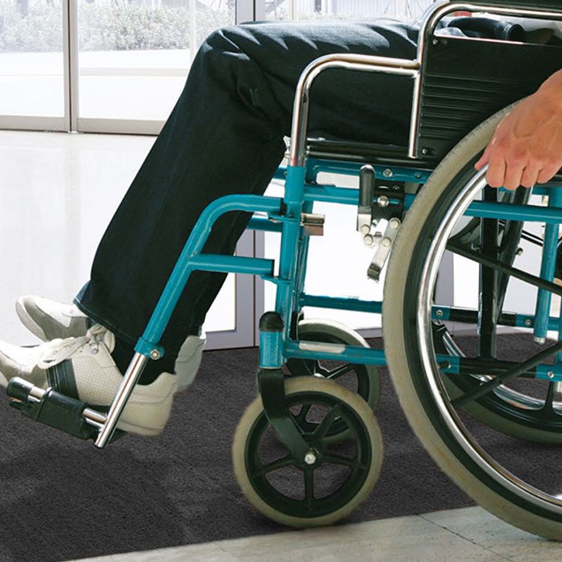 Tapis coco Dencity sur mesure gris PMR