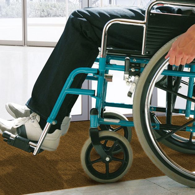 Tapis coco Dencity sur mesure marron PMR