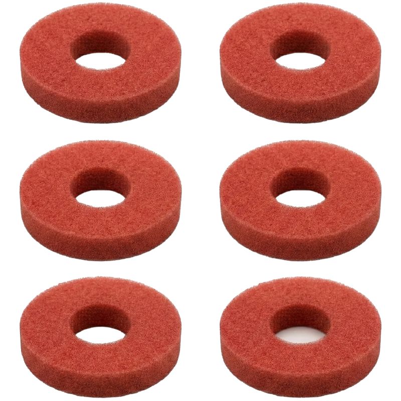 6 disques de récurage rouge autolaveuse Pudu SH1