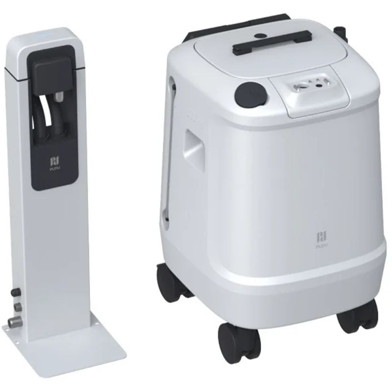 Station d'eau mobile PUDU CC1 gris base