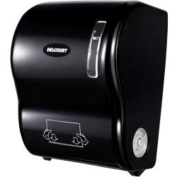 Distributeur essuie-mains autocoupant pour rouleau noir