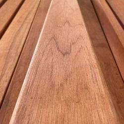 Lame en bois exotique pour bancs publics lot 5