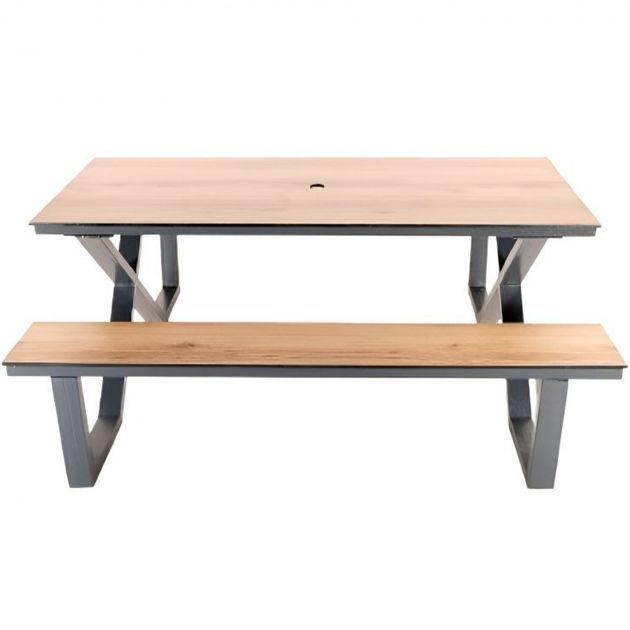 Table pique nique HPL adulte A poser vue 4