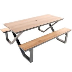 Table pique nique HPL adulte A poser vue 1