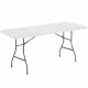 Table pliante 183 cm en plastique 8 places PEHD