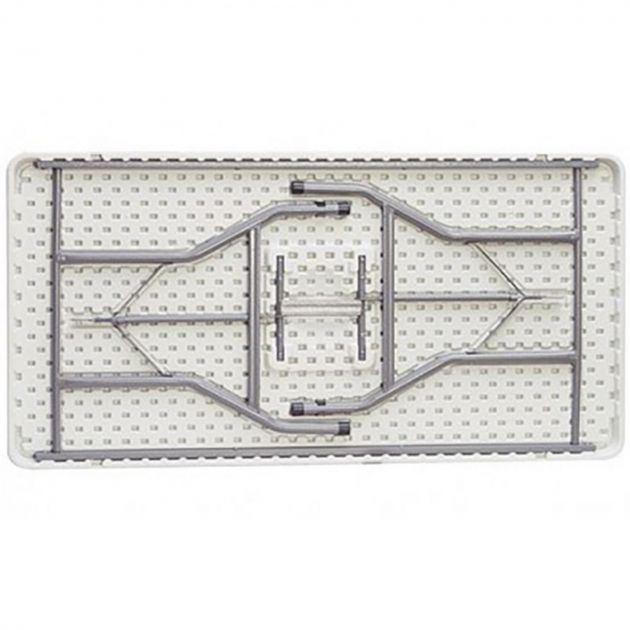 Table pliante 153 PEHD dessous
