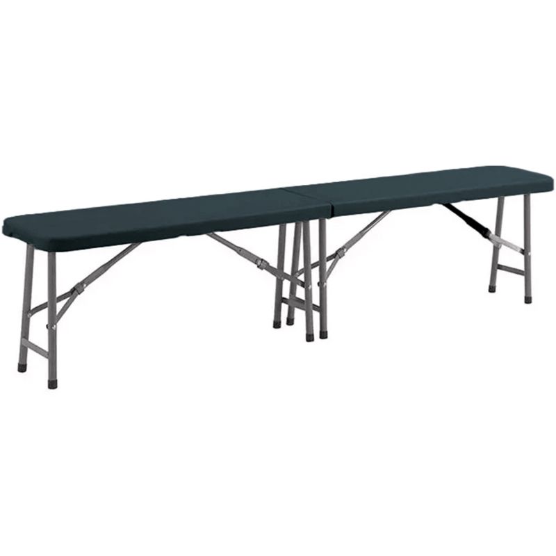 Banc pliant 183 PEHD noir