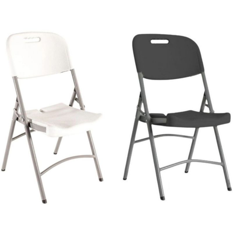 Chaise pliante PEHD M2 avec accroche
