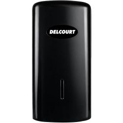 Distributeur papier toilette feuille à feuille mixte noir