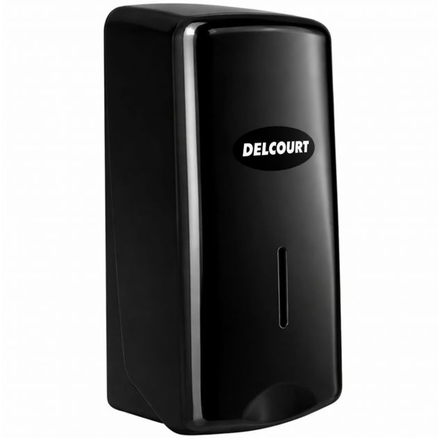 Distributeur papier toilette feuille à feuille mixte noir profil