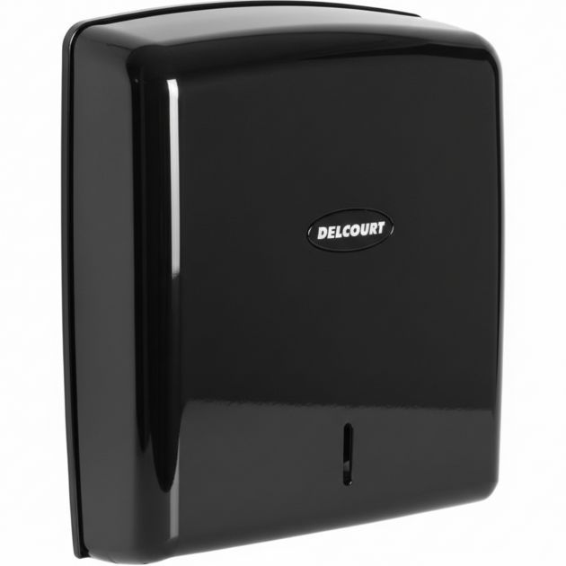 Distributeur essuie mains manuel noir