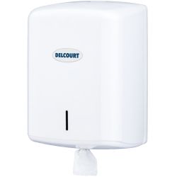Distributeur dévidage central 450 feuilles blanc