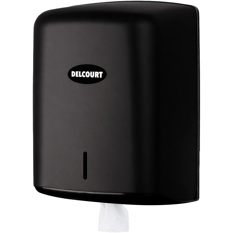 Distributeur dévidage central 450 feuilles noir mat