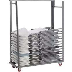 Chariot de transport pour chaise pliante "Polychaise"""