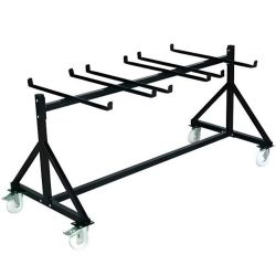Chariot de stockage pour 48 chaises pliantes métal