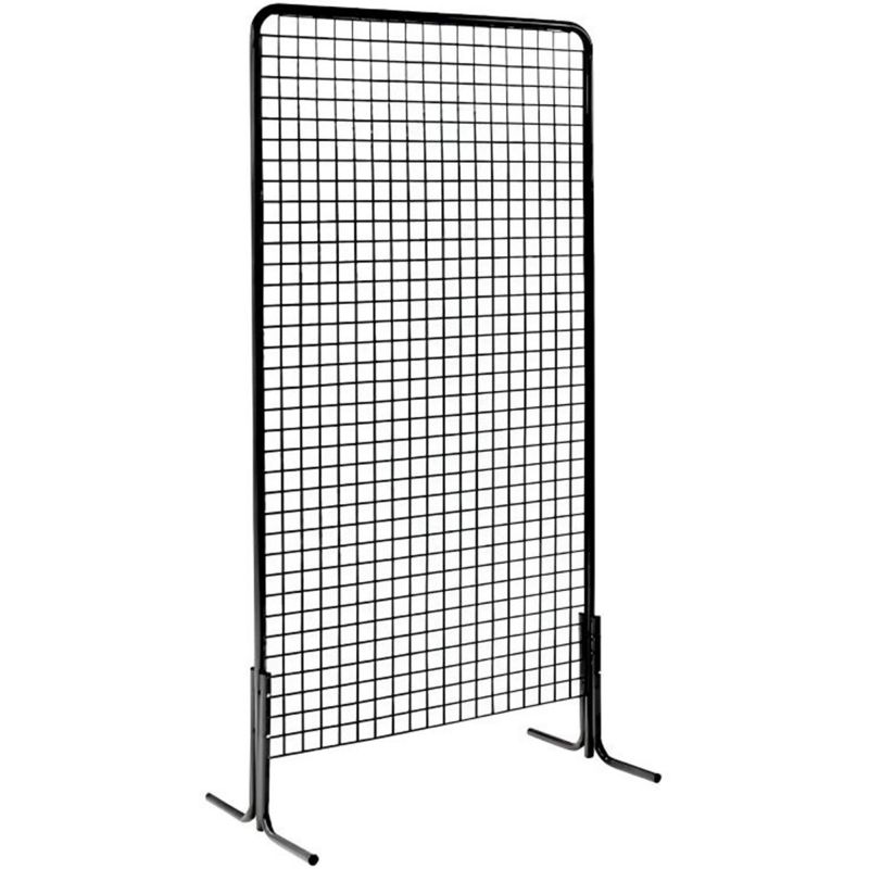 Grilles d'exposition sur pied coudés